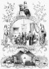 Thanksgiving, 1852. /Nwood Engraving, American, 1852. Poster Print by Granger Collection - Item # VARGRC0088358