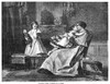 Mother And Child, C1867. /Nwood Engraving, American, C1867. Poster Print by Granger Collection - Item # VARGRC0077269