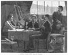 Dinner Party, 1887. /N'A Bohemian Dinner Party.' American Engraving, 1887. Poster Print by Granger Collection - Item # VARGRC0091926