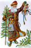 American Christmas Card. /Nlate 19Th Century. Poster Print by Granger Collection - Item # VARGRC0018680