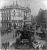 London: Piccadilly Circus. /Nview Of Piccadilly Circus, London, England. Stereograph, C1896. Poster Print by Granger Collection - Item # VARGRC0111530