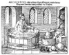 Archimedes (C287-212 B.C.). /Ngreek Mathematician And Inventor. Archimedes In His Tub, Discovering The Relationship Between Weight And Displacement Of Water. Woodcut, German, 16Th Century. Poster Print by Granger Collection - Item # VARGRC0014917