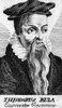 Theodore De B_ze (1519-1605). /Nfrench Protestant Theologian And Scholar. Copper Engraving, 17Th Century. Poster Print by Granger Collection - Item # VARGRC0168931