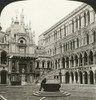 Venice: Doge'S Palace, 1908. /Nthe Courtyard Of The Doge'S Palace In Venice, Italy, With The Dome Of San Marco Visible In The Background. Stereograph, 1908. Poster Print by Granger Collection - Item # VARGRC0326604