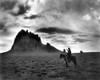 Navajo Man, C1915. /N'The Dawn Of The Day.' A Navajo Man On Horseback, Gesturing Toward A Butte In The Southwestern United States. Photograph By William Carpenter, C1915. Poster Print by Granger Collection - Item # VARGRC0117219
