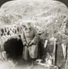 World War I: Aisne, 1917. /Namerican Officer In Camouflaged Trench At Chemin Des Dames, France, Near The Hardest Fighting At The Second Battle Of The Aisne. Stereograph, 1917. Poster Print by Granger Collection - Item # VARGRC0099705
