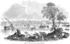 St. Louis, Missouri, 1854. /Nview Of St. Louis, Missouri. Line Engraving, American, 1854. Poster Print by Granger Collection - Item # VARGRC0042539