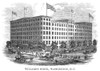 Willard'S Hotel, 1859. /Nwashington, D.C. Wood Engraving, 1859. Poster Print by Granger Collection - Item # VARGRC0079431