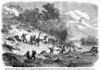 Civil War: Ball'S Bluff. /Nretreat Of Union Soldiers After The Fight At Ball'S Bluff On The Upper Potomac River, Virginia, 21 October 1861. Contemporary English Wood Engraving. Poster Print by Granger Collection - Item # VARGRC0101667