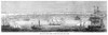 New York City, 1853. /Nview Of New York City From The East River. Wood Engraving, American, 1853. Poster Print by Granger Collection - Item # VARGRC0267300