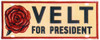 Presidential Campaign, 1932. /Ndemocratic Party Bumper Plate From The 1932 Presidential Campaign, Supporting The Election Of Franklin D. Roosevelt. Poster Print by Granger Collection - Item # VARGRC0054585