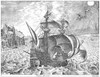 Daedalus And Icarus. /Nline Engraving, 16Th Century, By Theodoor Galle After Peter Bruegel The Elder. Poster Print by Granger Collection - Item # VARGRC0053382