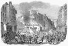 France: Revolution Of 1848. /N'Conflict At The Place Maubert.' Wood Engraving From A Contemporary English Newspaper. Poster Print by Granger Collection - Item # VARGRC0034182