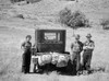 Drought Refugees, 1936. /Nvernon Evans And His Family In Montana, En Route From South Dakota To Oregon In Search Of Work. Photograph By Arthur Rothstein, 1936. Poster Print by Granger Collection - Item # VARGRC0527487