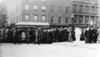 Triangle Factory Fire. /Ncrowd Outside The Temporary Morgue At The 26Th Street Pier, To Identify The Bodies Of The Victims Of The Triangle Shirtwaist Company Fire, 26 March 1911. Poster Print by Granger Collection - Item # VARGRC0167701