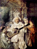 Watteau: Gilles & Family. /Ngilles And His Family. Oil By Antoine Watteau. Poster Print by Granger Collection - Item # VARGRC0033759