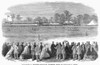 England: Cricket, 1864. /N'Cricket Match At Melbourne Between The All-England Eleven And The Twenty-Two Of Victoria. Wood Engraving, English, 1864. Poster Print by Granger Collection - Item # VARGRC0101307