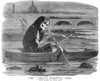 Pollution: Thames River. /Ncartoon On The Polluted State Of The Thames River. Illustration, 1858. Poster Print by Granger Collection - Item # VARGRC0005984