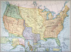 Map: U.S. Expansion, 1905. /Nmap Of The United States, 1905, Showing Its Expansion By Purchase And Conquest Through The End Of The Spanish-American War. Poster Print by Granger Collection - Item # VARGRC0063585