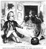 Andrew Johnson (1808-1875). /N17Th President Of The United States. American Newspaper Cartoon Published During Johnson'S Impeachment Trial, 1868. Poster Print by Granger Collection - Item # VARGRC0039742