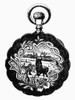 Pocket Watch, 19Th Century. /Ndesign For A Gold Watch Back, 19Th Century. Poster Print by Granger Collection - Item # VARGRC0080369