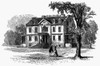 Newark: Schuyler Mansion. /Nthe Old Schuyler Mansion At Newark, New Jersey. Wood Engraving, 1876. Poster Print by Granger Collection - Item # VARGRC0099401