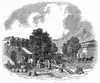 Paris: Halle Aux Vins. /Nthe Wholesale Wine Market On The Left Bank In Paris, France. Wood Engraving, 1836. Poster Print by Granger Collection - Item # VARGRC0101692