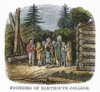 Dartmouth College, 1770. /Nthe Founding Of Dartmouth College At Hanover, New Hampshire, By Eleazar Wheelock In 1770. Wood Engraving, American, C1845. Poster Print by Granger Collection - Item # VARGRC0008327