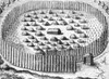 Native Americans: Florida Village. /Ncopper Engraving, 1591, By Theodor De Bry After Jacques Le Moyne De Morgues. Poster Print by Granger Collection - Item # VARGRC0014155