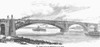 Eads Bridge, St Louis. /Nthe Eads Bridge (Built 1867-74) Across The Mississippi River At St. Louis. Wood Engraving, 19Th Century. Poster Print by Granger Collection - Item # VARGRC0038379