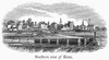 New York: Rome, 1842. /Nsouthern View Of The Town Of Rome On The Erie Canal In Upstate New York. Wood Engraving, American, 1842. Poster Print by Granger Collection - Item # VARGRC0092515