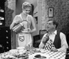 Film Still: Eating & Drinking. /Nactors Thelma Todd And Milton Sills. Poster Print by Granger Collection - Item # VARGRC0030663