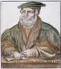 Hans Sachs (1494-1576). /Ngerman Poet And Meistersinger. Woodcut, 1545, By Hans Brosamer. Poster Print by Granger Collection - Item # VARGRC0050419