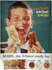 Mars Bar Ad, 1957. /Nfrom An American Magazine. Poster Print by Granger Collection - Item # VARGRC0049380