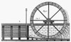 Water Wheel. /Nundershot Water Wheel. Engraving From Oliver Evans' 'The Young Millwright And Miller'S Guide.' Poster Print by Granger Collection - Item # VARGRC0096294