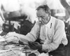 Clarence Darrow (1857-1938). /Namerican Lawyer; Reading His Mail During A Lull In The Scopes Trial At Dayton, Tennessee, July 18, 1925. Poster Print by Granger Collection - Item # VARGRC0005199