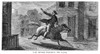 Paul Revere'S Ride. /Nrevere'S Ride From Boston To Lexington, Massachusetts, 18 April 1775. Line Engraving, 19Th Century. Poster Print by Granger Collection - Item # VARGRC0015461