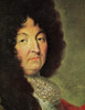 Louis Xiv (1638-1715). /Nking Of France, 1643-1715. Detail Of A Painting By Hyacinthe Rigaud. Poster Print by Granger Collection - Item # VARGRC0006974