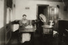Hine: Home Industry, 1912. /Na Woman Putting Bristles Into Toothbrushes In The Kitchen Of Her Tenement Home In Leeds, Massachusetts. Photograph By Lewis Hine, September 1912. Poster Print by Granger Collection - Item # VARGRC0167523