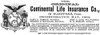 Insurance Advertisement. /Nthe Continental Life Insurance Company Of Hartford, Connecticut. Advertisement From An American Magazine Of 1871. Poster Print by Granger Collection - Item # VARGRC0079614