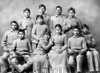 Carlisle School Students. /Nnative American Students Photographed After Arriving At The Carlisle Indian Industrial School In Carlisle, Pennsylvania, Late 19Th Or Early 20Th Century. Poster Print by Granger Collection - Item # VARGRC0120702