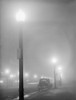 New Bedford, 1941. /Na Foggy Night In New Bedford, Massachusetts. Photograph By Jack Delano, January 1941. Poster Print by Granger Collection - Item # VARGRC0122635