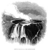 Volcano: Hawaii, 1844. /Neruption Of Mauna Loa. Wood Engraving, 1844. Poster Print by Granger Collection - Item # VARGRC0034898