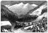 Chinese Laborers, 1868. /Nchinese Laborers Building The Central Pacific Railroad, C1868: Wood Engraving, 19Th Century. Poster Print by Granger Collection - Item # VARGRC0005735