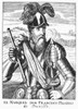 Francisco Pizarro /N(C1475-1541). Spanish Conqueror Of Peru. Line Engraving, Spanish, 17Th Century. Poster Print by Granger Collection - Item # VARGRC0103691