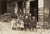 New York: Children, 1910. /Nchildren Posing In Front Of 36 Laight Street, New York City. Photographed In February 1910 By Lewis Hine. Poster Print by Granger Collection - Item # VARGRC0107054