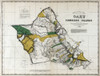 Map: Oahu, 1881. /Nmap Of Oahu, Hawaiian Islands. Map By C.J. Lyons, 1881. Poster Print by Granger Collection - Item # VARGRC0350040