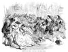 Opera: La Traviata, 1856. /Nscene From Verdi'S Opera, 'La Traviata,' Performed At Her Majesty'S Theatre In London, England. Engraving, English, 1856. Poster Print by Granger Collection - Item # VARGRC0267363