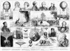 Ballooning, 1884. /N'Illustration Of The Centenary Of Ballooning.' Engraving, 1884. Poster Print by Granger Collection - Item # VARGRC0350230