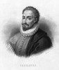 M. De Cervantes Saavedra/N(1547-1616). Spanish Novelist. Engraving, 19Th Century. Poster Print by Granger Collection - Item # VARGRC0027887
